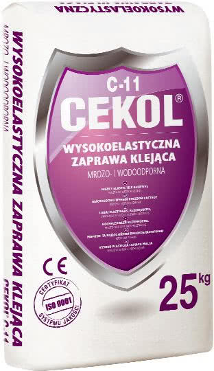 Zaprawa klejąca Cekol C-11