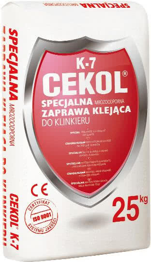 Zaprawa klejąca Cekol K-7