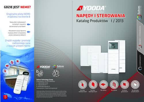 Napędy i sterowania do rolet, markiz, bram garażowych, ekranów projekcyjnych