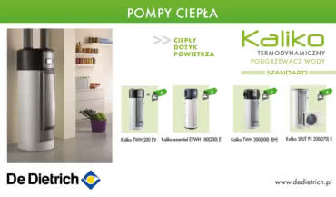  Pompy ciepła De Dietrich 2017 - odnawialne źródła energii