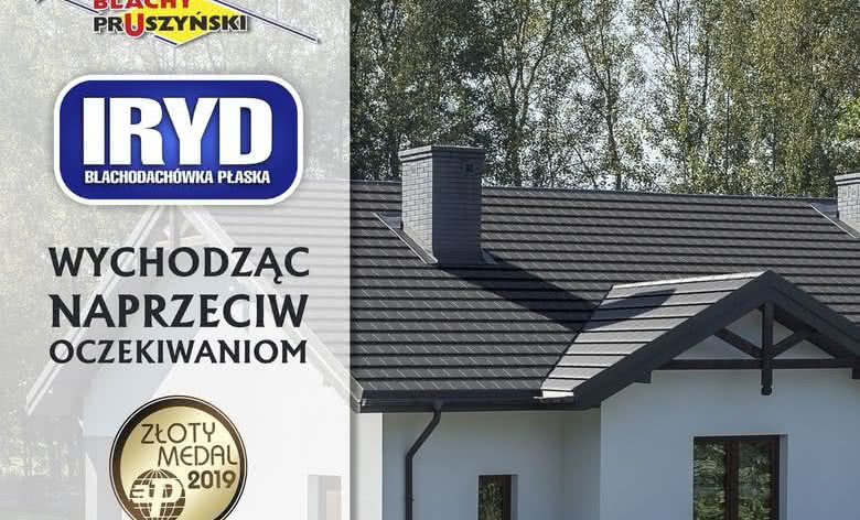 Złoty Medal MTP 2019 dla blachodachówki płaskiej 