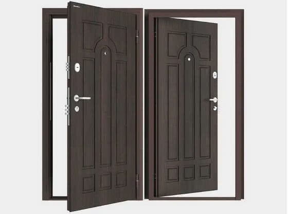 Drzwi stalowe zewnętrzne Steeltherm 101 mm